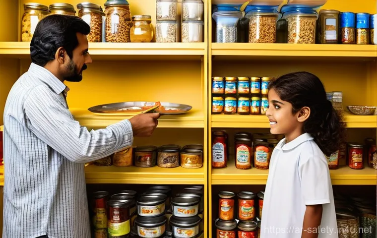 재난 대비 안전관리 체크리스트 - **Prompt:** A diverse Arabian family (a father, a mother, and their young child, approximately 3-5 y... 재난 대비 안전관리 체크리스트 - **Prompt:** A diverse Arabian family (a father, a mother, and their young child, approximately 3-5 y...